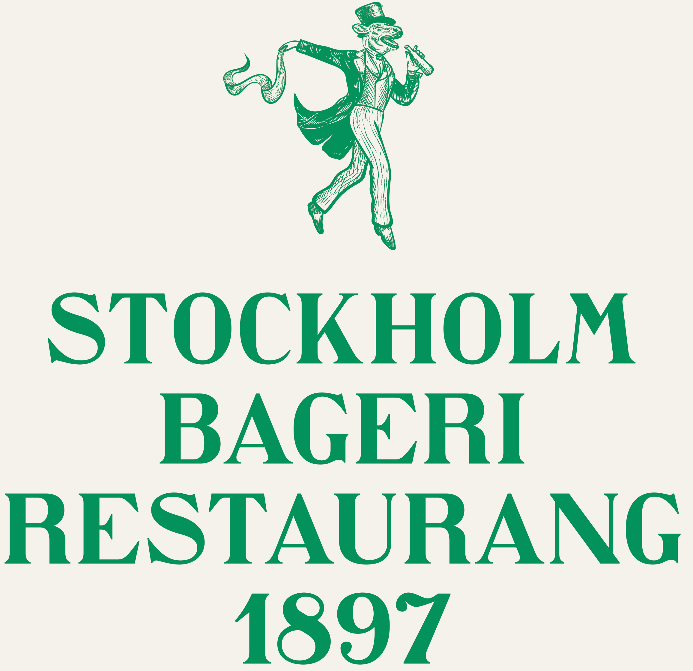 Stockholm Bageri Restaurang 1897 Logo